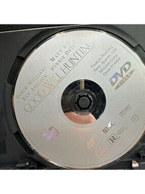 Good Will Hunting DVD 1997 Robin Williams Matt Damon Drama Collectors Series